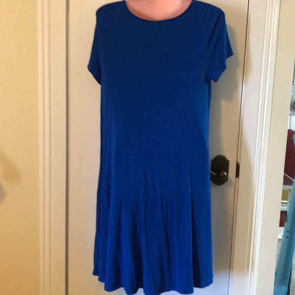 Old Navy blue dress size Med. - Picture 6 of 7
